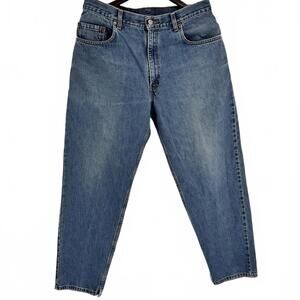 VTG Levis 560 Jeans Mens 34x30 Loose Fit Tapered Medium Wash Denim Made Canada